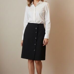 Linea Domani Front Buttoned Skirt